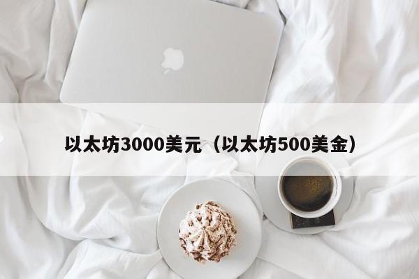 以太坊3000美元(以太坊500美金)